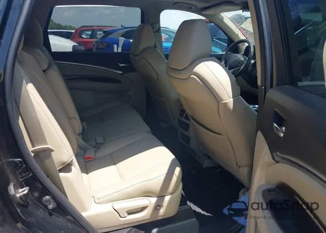 2017 Acura Mdx Technology Package z USA, uszkodzony, nr VIN 5J8YD4H56HL001180